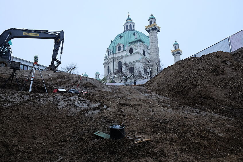Excavation Site Karlsplatz