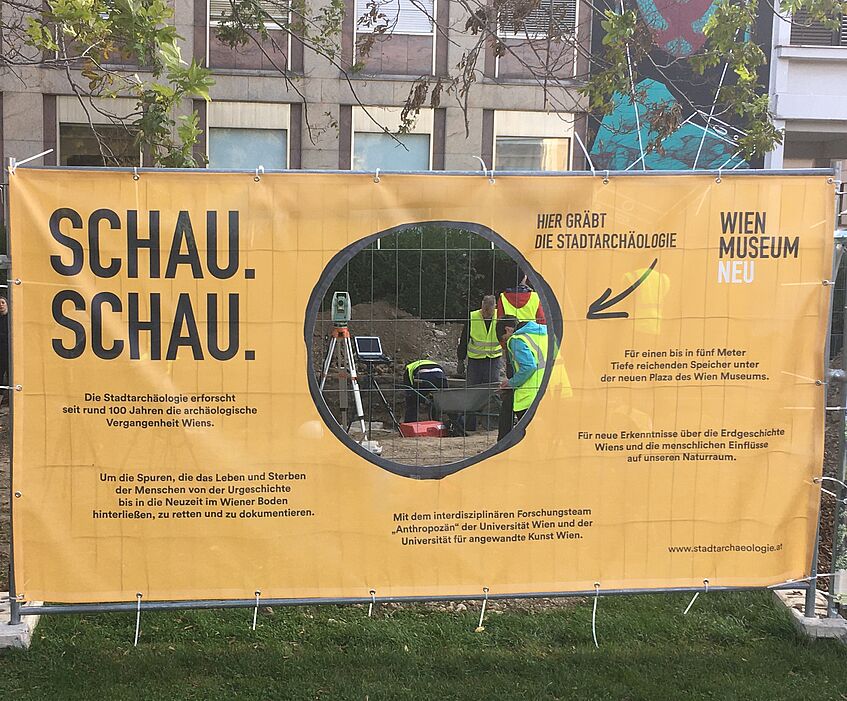 Excavation site Karlsplatz